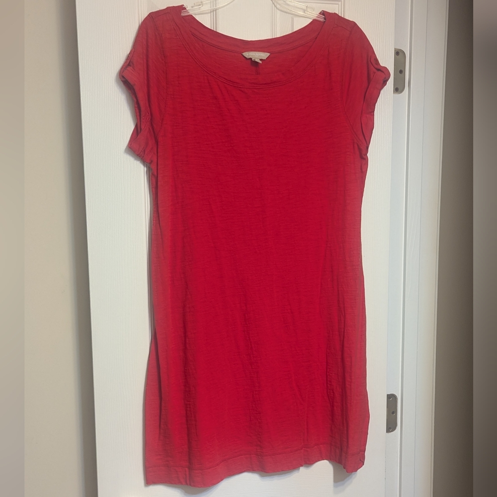 Red Banana Republic t-shirt dress